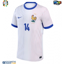 Moški Nogometni dresi Francija Adrien Rabiot #14 Gostujoči EP 2024 Kratek Rokav